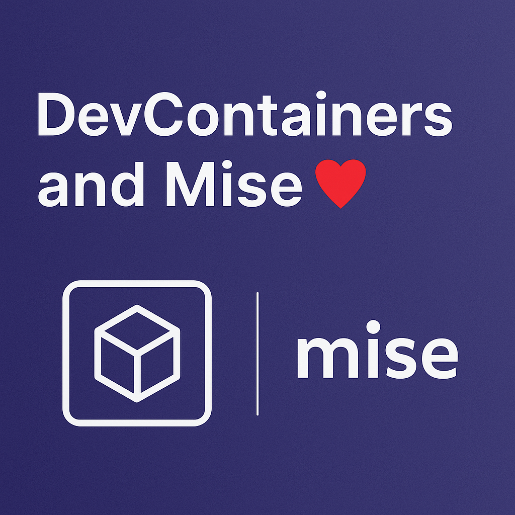 Devcontainers love Mise